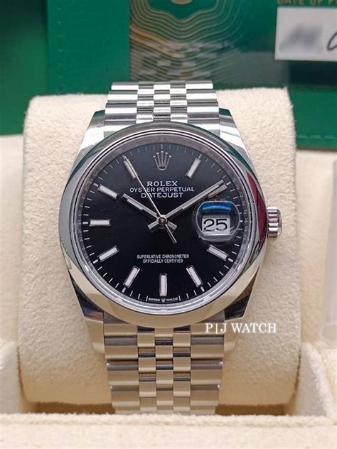 rolex 126200 black jubilee|rolex oystersteel 36mm.